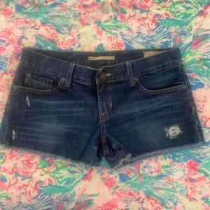 GAP denim blue jean shorts size 4
